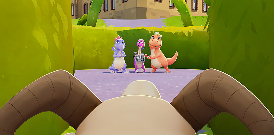 Doris, Fripon et Trina