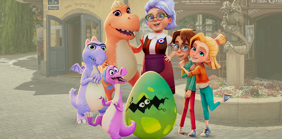 DINO MATTES sur la chaîne allemande KiKA !