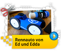 Bastelidee: Rennauto