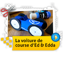 Bastelidee: Rennauto